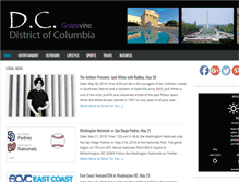 Tablet Screenshot of dcgrapevine.com